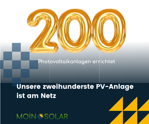 Der nächste Meilenstein: 200 Photovoltaik-Anlagen im Ammerland, Friesland und Oldenburg installiert