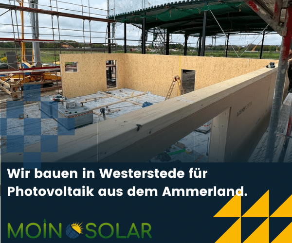 Wir bauen in Westerstede für Photovoltaik aus dem Ammerland